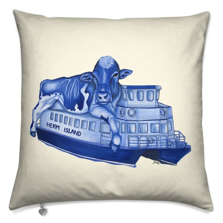 Cow & Trident Cushion