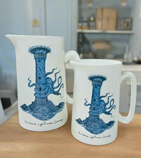 Octopus & Lighthouse Jug