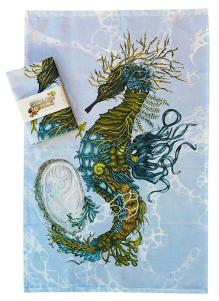 Seahorse Teatowel