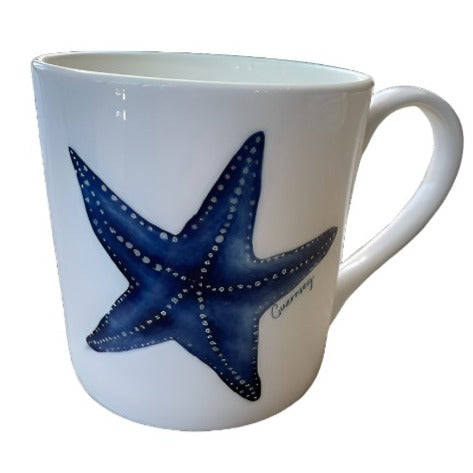 Bone China Starfish Mug