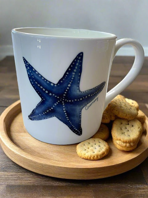 Bone China Starfish Mug