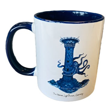 Lighthouse & Octopus Mug