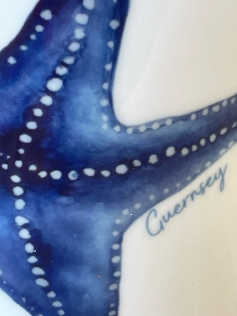 Bone China Starfish Mug