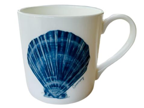 Bone China Scallop Mug