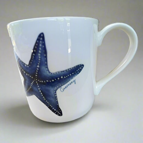 Bone China Starfish Mug