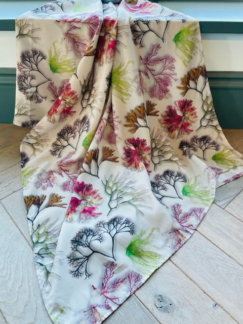 Seaweed Print Scarf